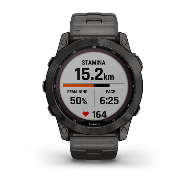 картинка Garmin Fenix 7X Sapphire Solar, 51 мм, цвет корпуса угольно-серый, браслет от маркетплейса TEMA.shop