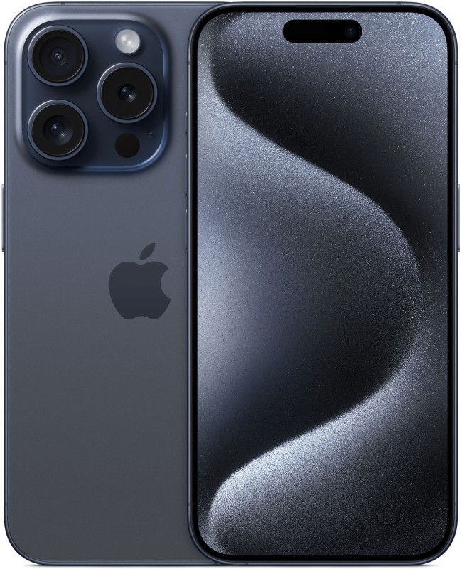 картинка Apple iPhone 15 Pro dual-SIM 256 ГБ, титановый синий от маркетплейса TEMA.shop