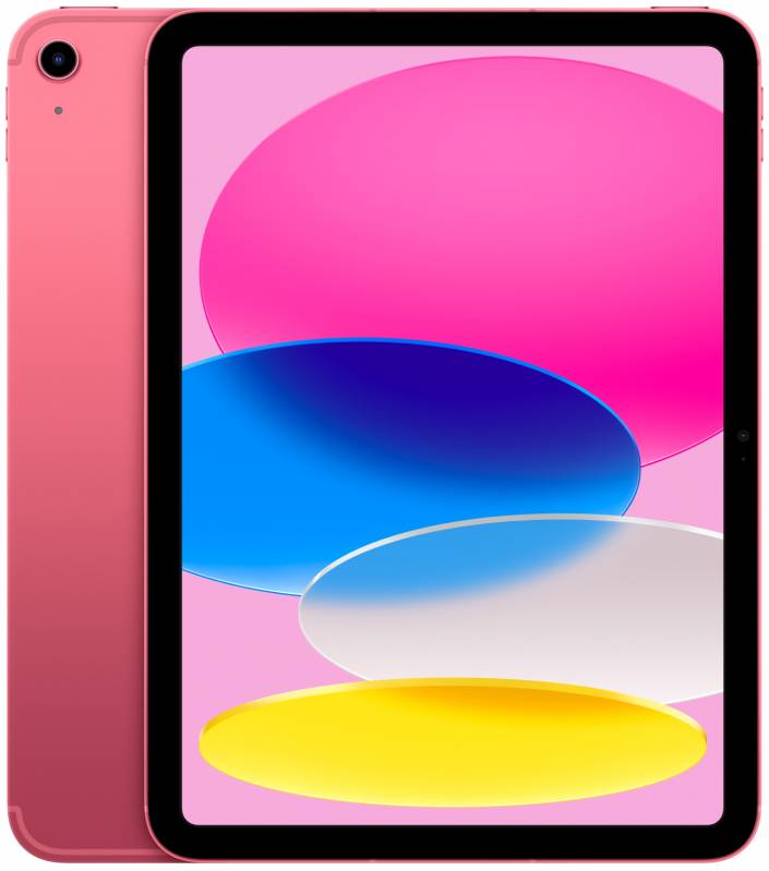 картинка Apple iPad 10,9" (2022) Wi-Fi + Cellular 256 ГБ, розовый от маркетплейса TEMA.shop