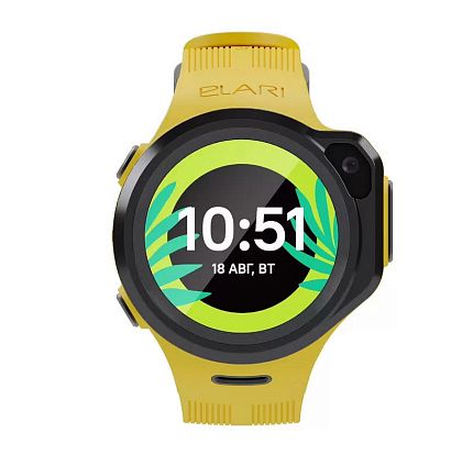 картинка Детские умные часы ELARI KidPhone 4GR, цвет корпуса желтый от маркетплейса TEMA.shop 3