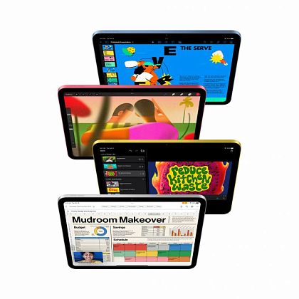 картинка Apple iPad 10,9" (2022) Wi-Fi + Cellular 256 ГБ, синий от маркетплейса TEMA.shop 4
