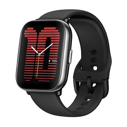 картинка Xiaomi Amazfit Active, 42 мм, цвет корпуса черный от маркетплейса TEMA.shop 1