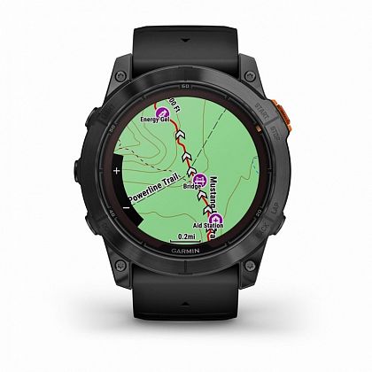 картинка Garmin Fenix 7X Pro Solar, 51 мм, цвет корпуса серый, ремешок черного цвета от маркетплейса TEMA.shop 4