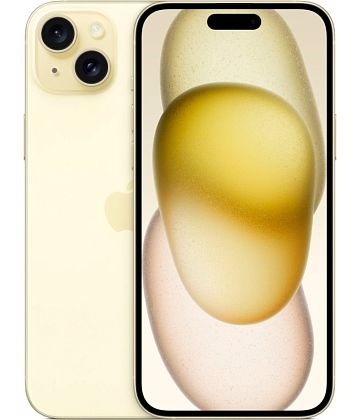 картинка Apple iPhone 15 Plus SIM 128 ГБ, желтый от маркетплейса TEMA.shop 1