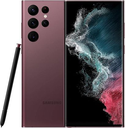 картинка Samsung Galaxy S22 Ultra 256 ГБ, бургуди от маркетплейса TEMA.shop 1