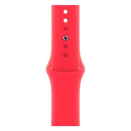 картинка Apple Watch Series 9, 45 мм, цвет корпуса красный, ремешок цвета красный, размер S/M от маркетплейса TEMA.shop 3