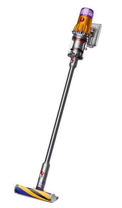 картинка Ручной беспроводной вертикальный Dyson V12 Detect Slim Absolute, желтый/никель от маркетплейса TEMA.shop 1