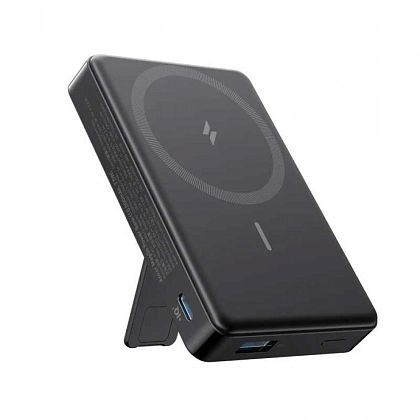 картинка Anker MagGo Power Bank 10000mAh, 7.5W, Stand, PD20W, QC18W (A1652), черный от маркетплейса TEMA.shop 1