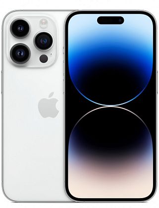 картинка Apple iPhone 14 Pro SIM 128 ГБ, серебристый от маркетплейса TEMA.shop 1