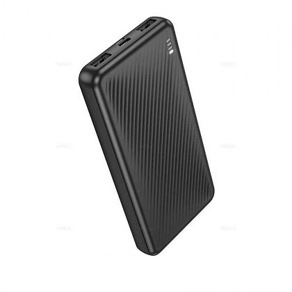 картинка Borofone BJ55 Graceful Power Bank 10000mAh, 2A, черный от маркетплейса TEMA.shop 1