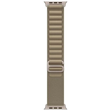 картинка Apple Watch Ultra 2 GPS + Cellular, 49 мм, корпус из титана, ремешок оливкового цвета, размер L от маркетплейса TEMA.shop 4