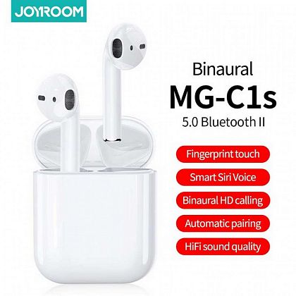 картинка Joyroom MG-C1S TWS Hi-Fi Air earphone, белый от маркетплейса TEMA.shop 1