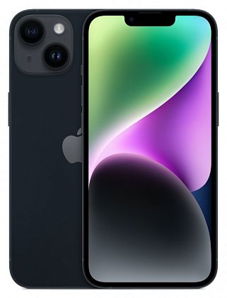 картинка Apple iPhone 14 SIM 128 ГБ, тёмная ночь от маркетплейса TEMA.shop 1